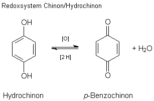 Redoxsystem Chinon/Hydrochinon